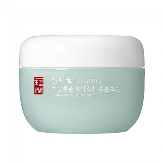 Крем з гіалуроновою кислотою та зеленим чаєм Illiyoon Hyaluronic Moisture Cream