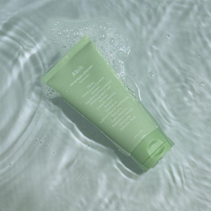 Делікатна пінка для вмивання анти-акне Abib Acne Foam Cleanser Heartleaf Foam