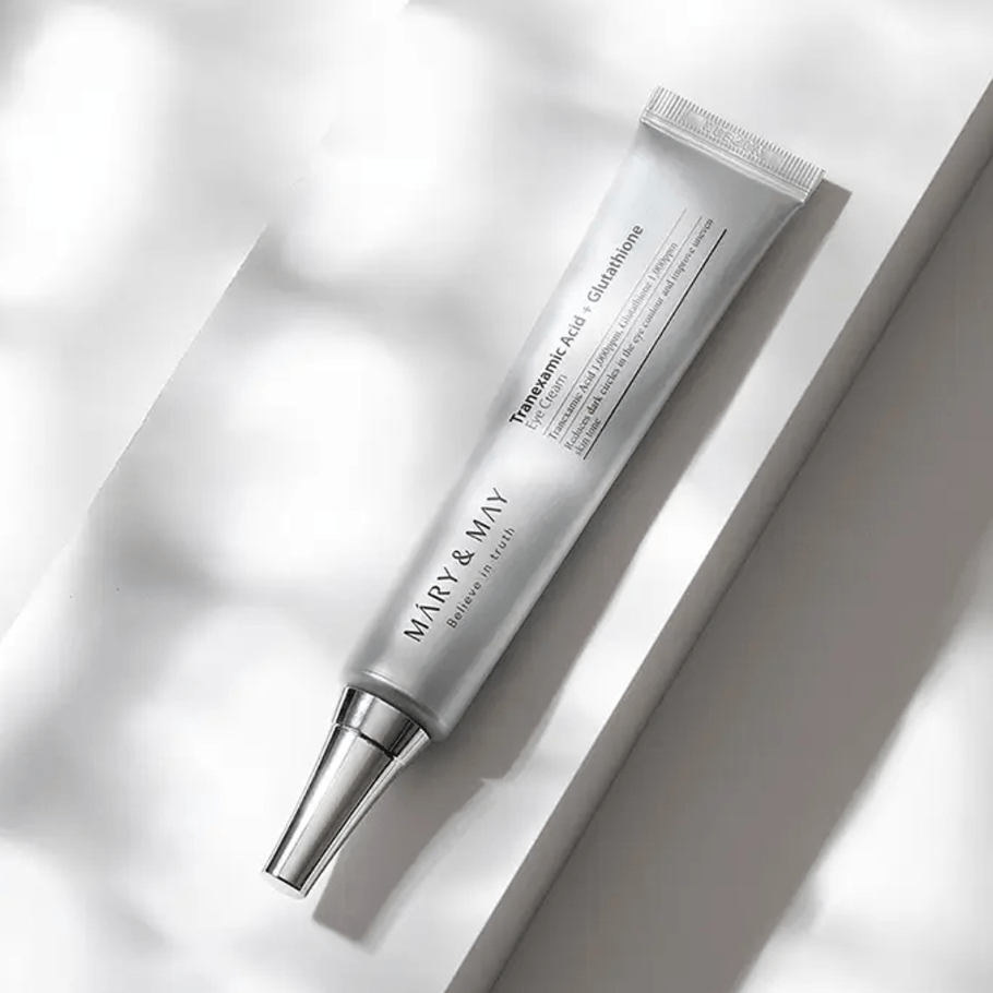 Міні версія освітлюючий крем під очі Mary&May Tranexamic Acid+Glutathion Eye Cream 12 г