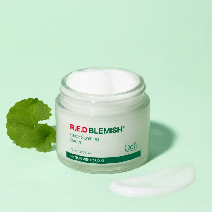 Заспокійливий крем від почервонінь та подразнень Dr.G Red Blemish Clear Soothing Cream 70 мл