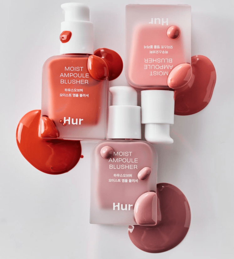 Легкі кремові рум’яна House of Hur Moist Ampoule Blusher