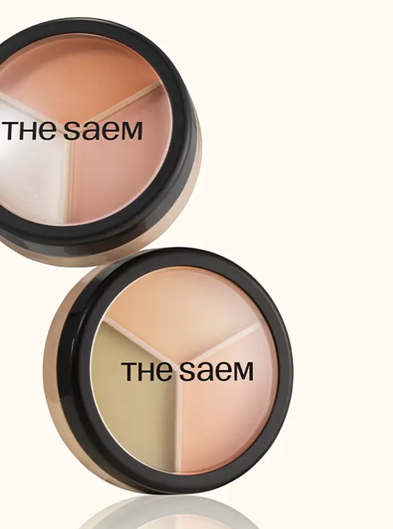 Консилер для маскування недоліків The Saem Cover Perfection Triple Pot Concealer