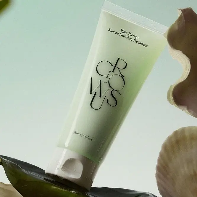 Незмивна маска для відновлення волосся Growus Algae Therapy No-wash Treatment