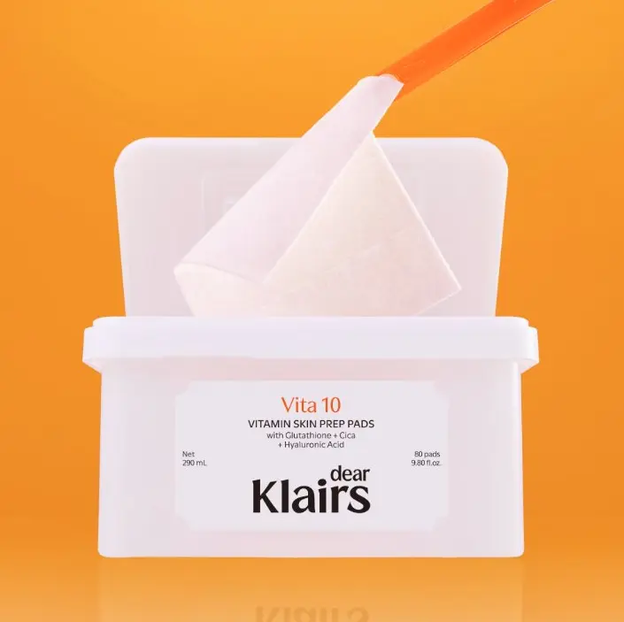Пади з вітаміном С Dear Klairs Freshly Juiced Vitamin Skin Prep Pads 80 шт