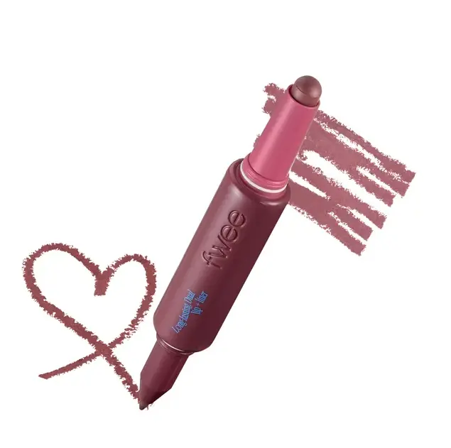 Стійкий двосторонній олівець-помада для губ Fwee Long-Lasting Dual Coloring Stick Lip Liner