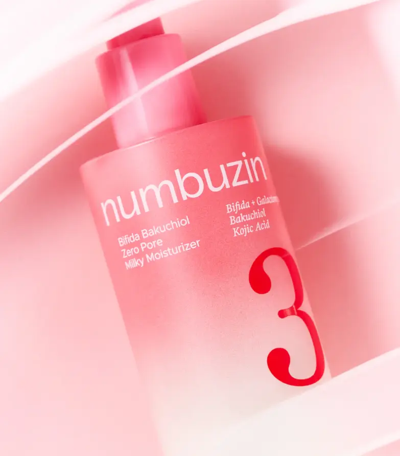 Легкий лосьон для звуження пор Numbuzin No.3 Bifida Bakuchiol Zero Pore Milky Moisturizer 150 мл