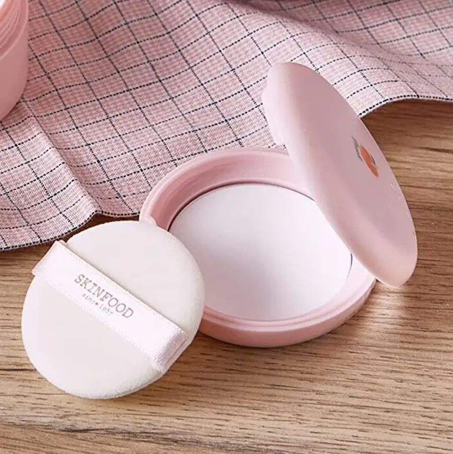 Компактна матуюча пудра Skinfood Peach Cotton Pore Blur Pact 4 г