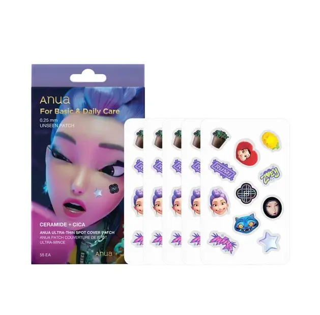 Протизапальні патчі Anua Kpop Demon Hunters Ultra-Thin Spot Cover Patch Set 55 шт