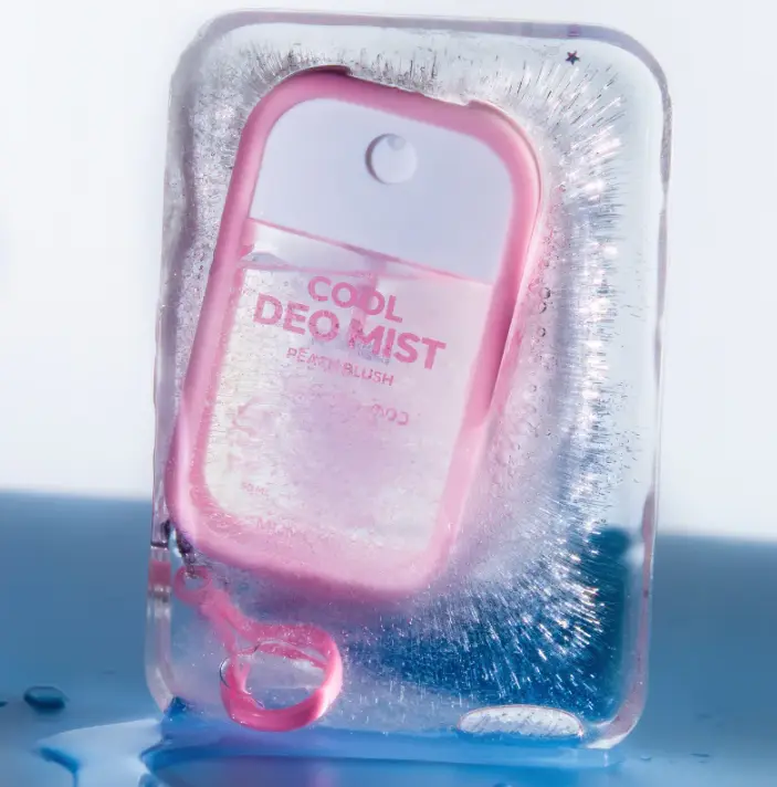Освіжаючий міст для тіла з персиковим ароматом Mumchit Cool Deo Mist Peach Blush 50 мл