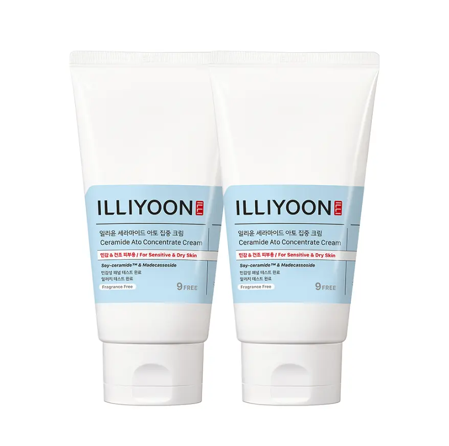 Набір захисний крем з церамідами Illiyoon Ceramide Ato Concentrate Cream 150 мл + 150 мл