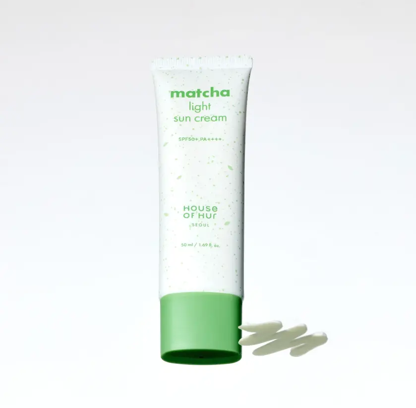 Легкий сонцезахисний крем з матча House of Hur Matcha Light Sun Cream SPF50+ PA++++ 50 мл