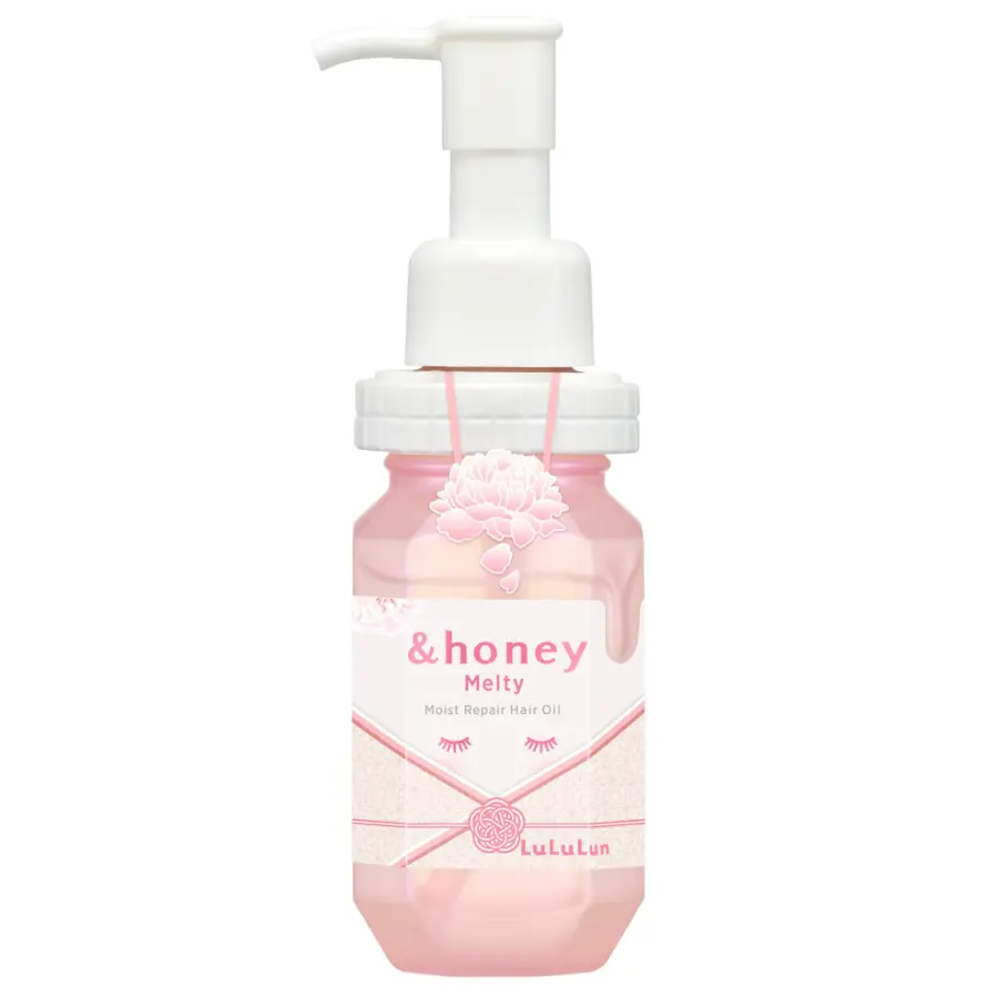 Відновлююча олійка для волосся в лімітованому дизайні &honey Melty Repair Oil Lululun 100 мл