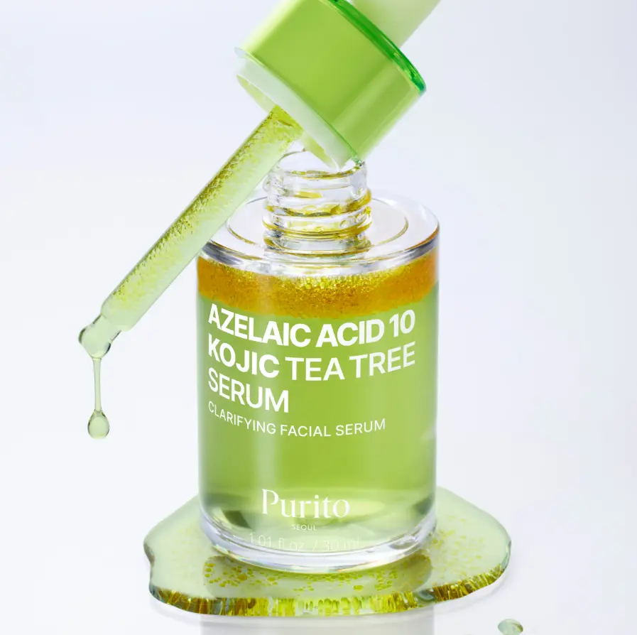 Сироватка з азелаїновою кислотою та чайним деревом Purito Seoul Azelaic Acid 10 Kojic Tea Tree Serum 30 мл