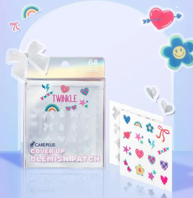Точкові патчі від запалень CAREPLUS Cover Up Blemish Patch #Twinkle Edition 64 шт
