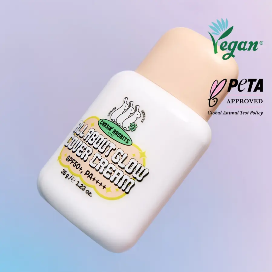 Крем для рівного тону Chasin’ Rabbits All about Glow Cover Cream SPF50+ PA++++ 35 г