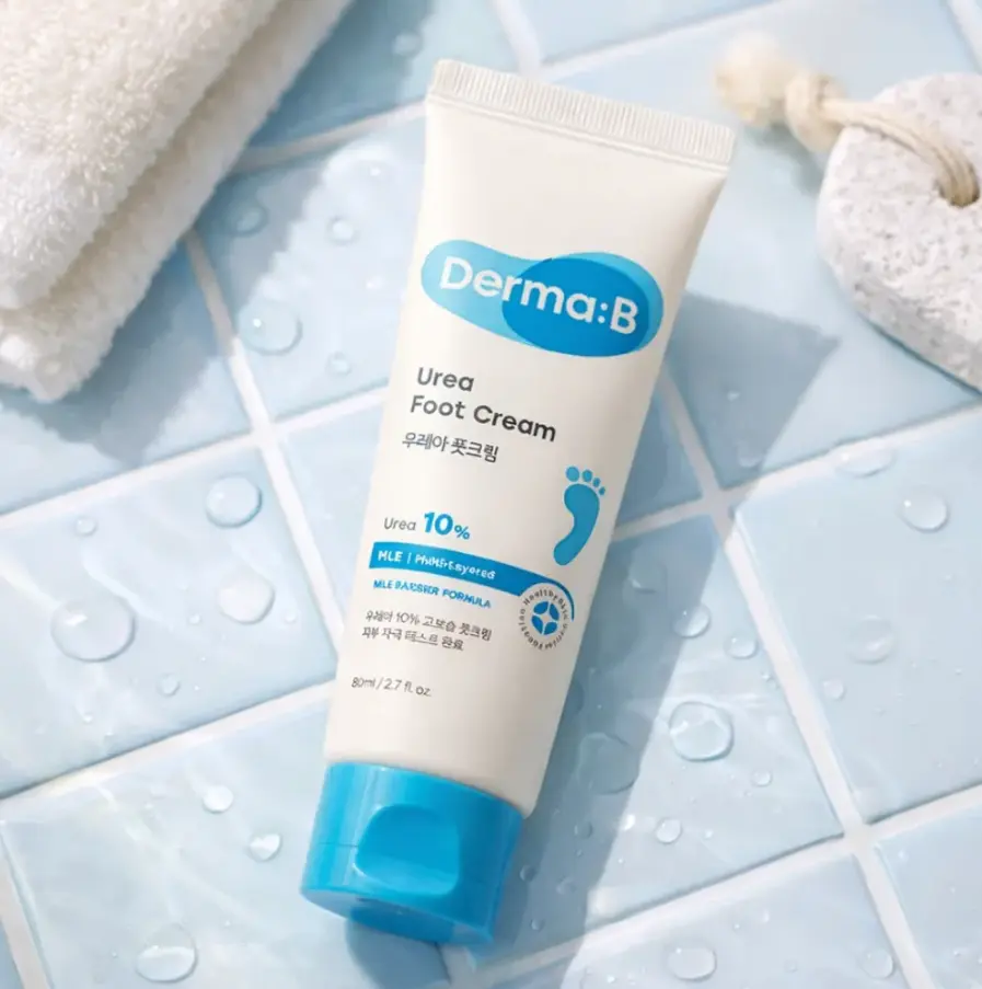 Інтенсивний зволожуючий крем для ніг Derma-B Urea 9.8 Foot Cream 80 мл